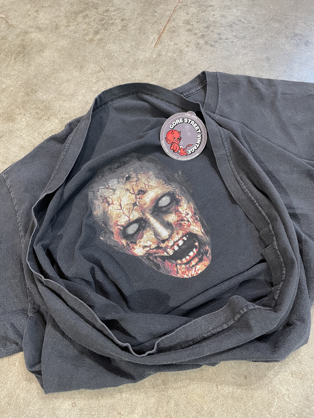 Vintage Resident Evil Darkside Chronicles Zombie Tee XL fade